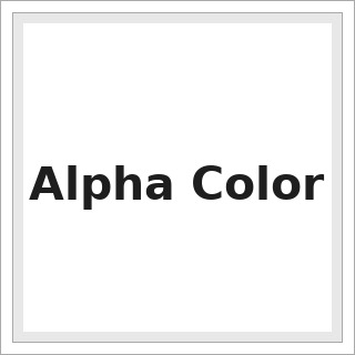 Alpha Color