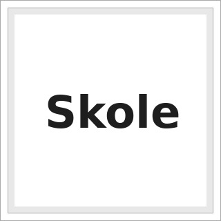 Skole