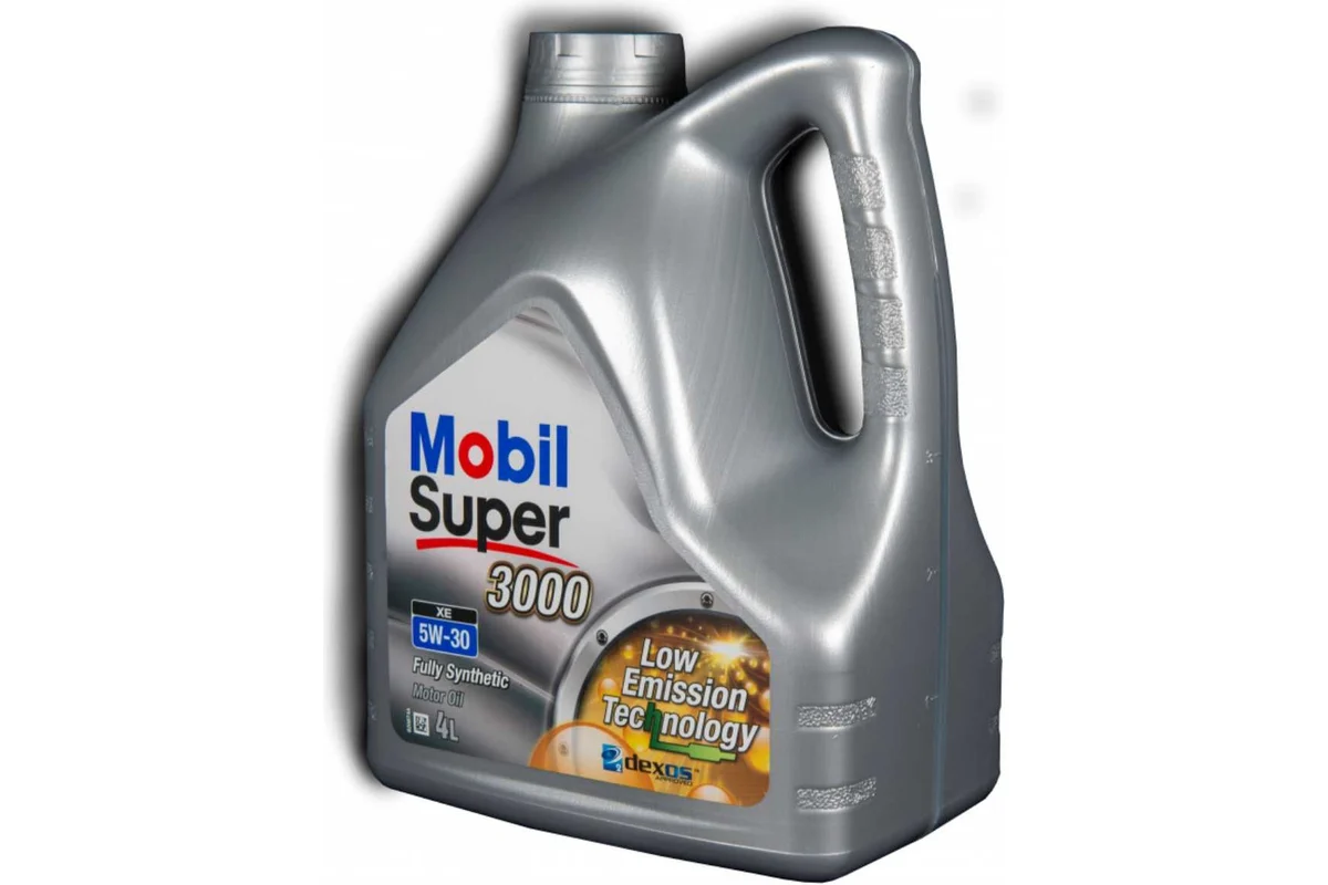 Моторное масло Mobil Super 3000 XE 5W-30, 4 л 151189 153018