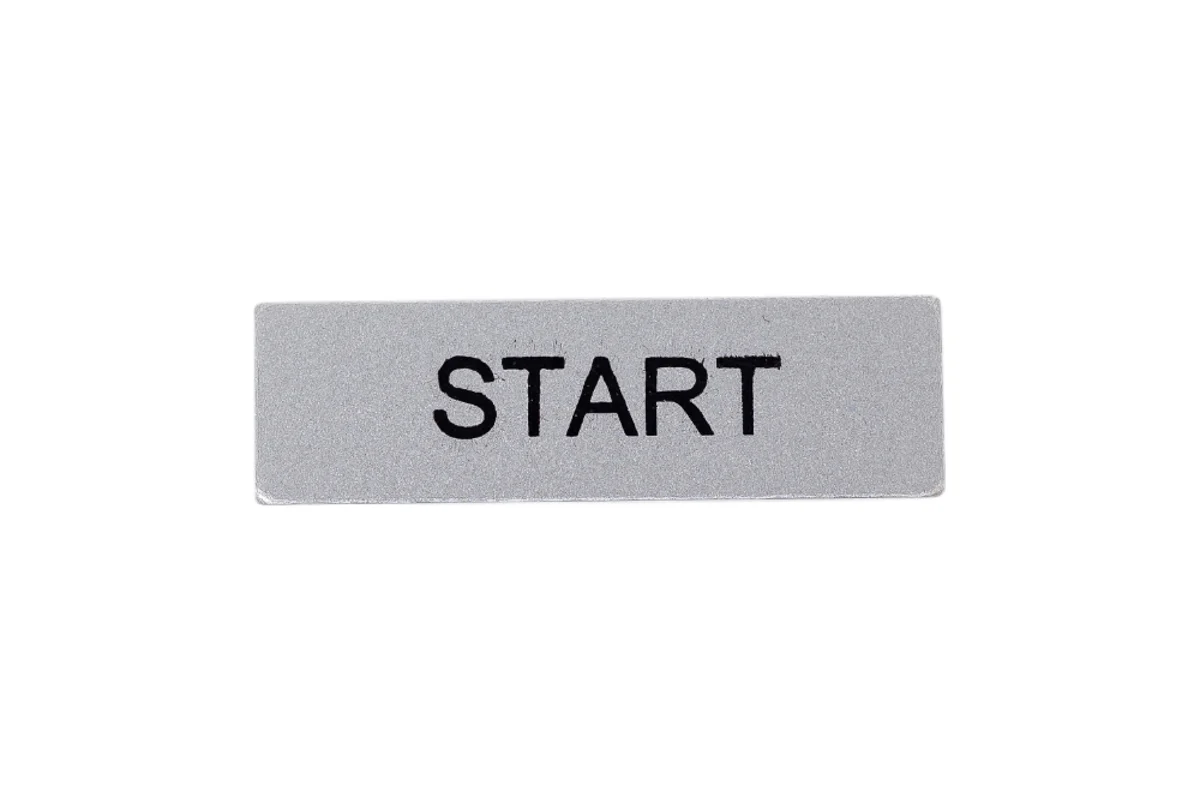 Табличка START Emas пластик BET08START