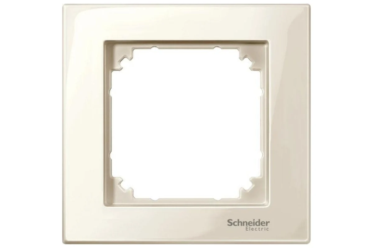 1-ая рамка Systeme Electric Merten SM M-Smart Беж глянец SE MTN478144