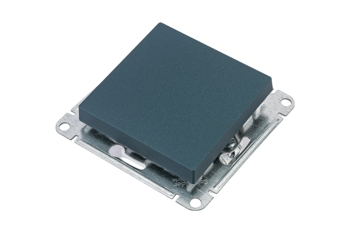 1-клавишный выключатель Systeme Electric AtlasDesign Изумруд сх.1, 10АХ, механизм SE ATN000811
