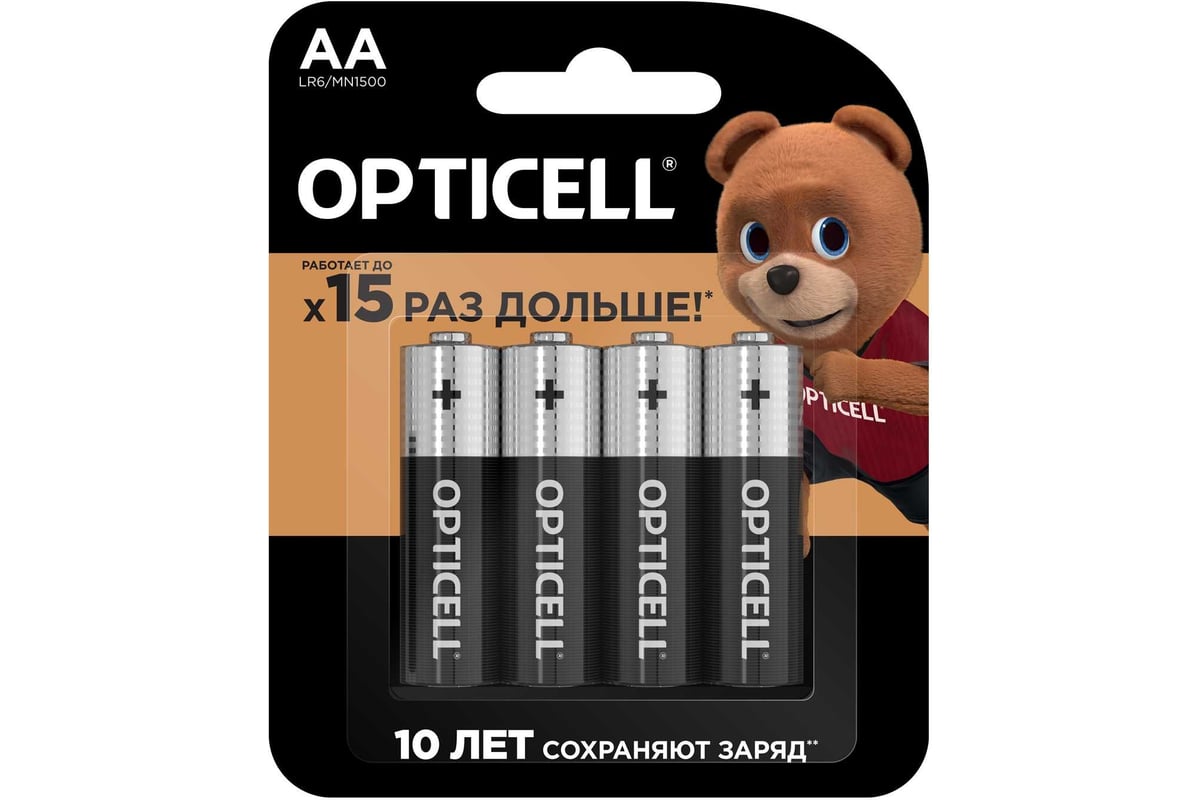 Батарейки OPTICELL AA 4шт 5051001