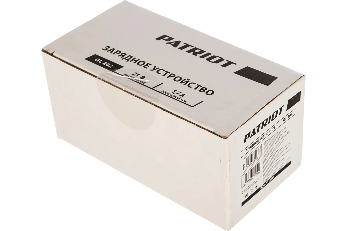 Устройство зарядное GL202 20V PATRIOT 830201250
