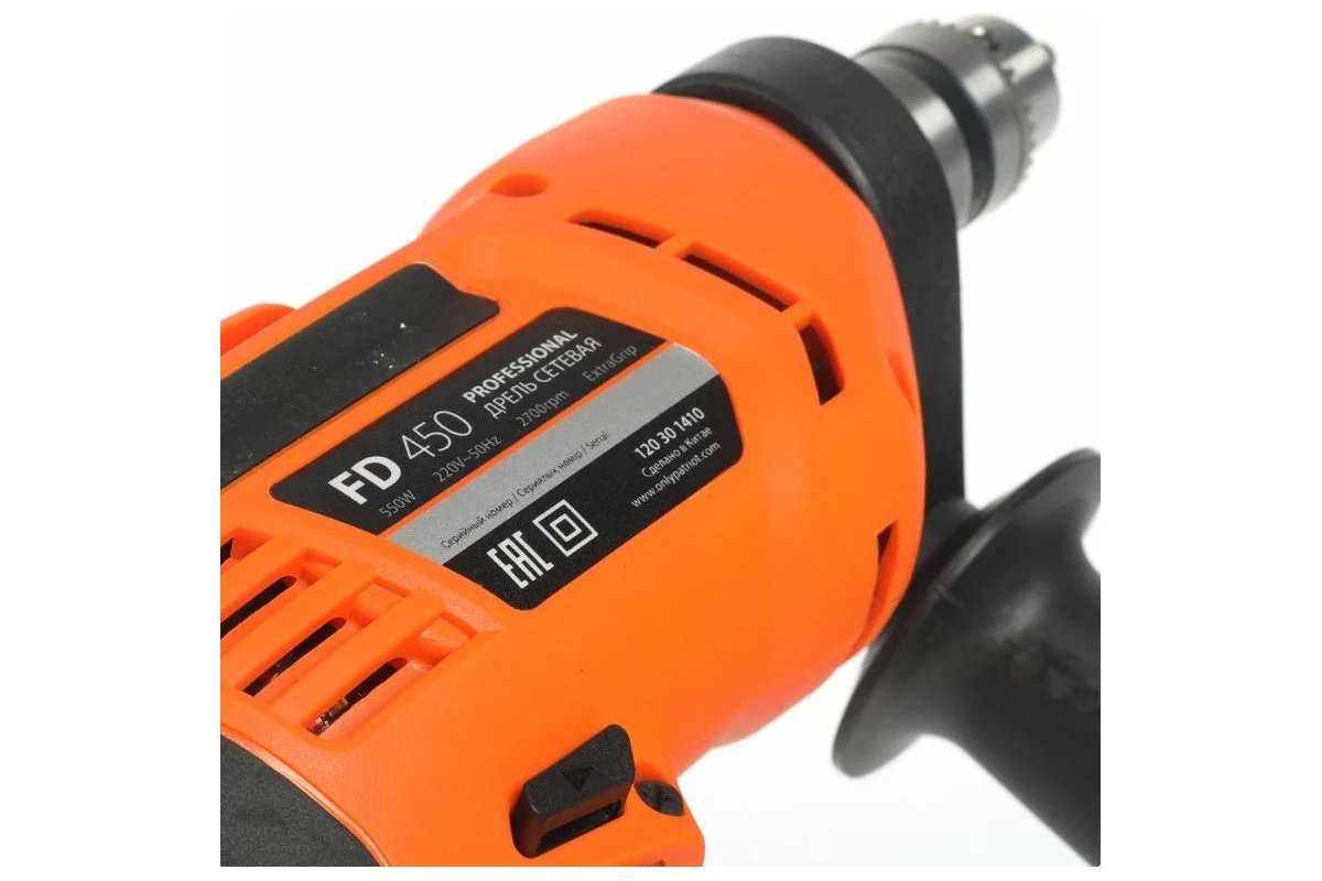 Электрическая дрель PATRIOT FD 450 120301410