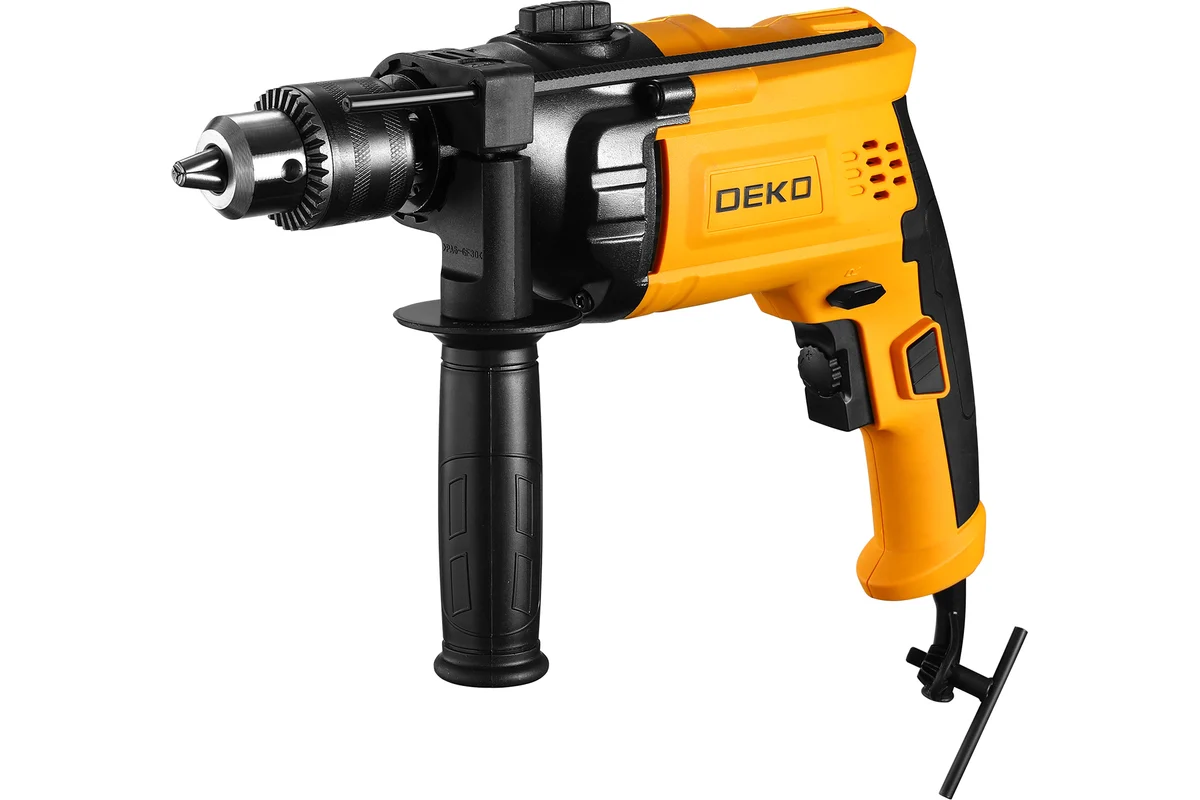Ударная сетевая дрель DEKO DKID1200W 063-4156