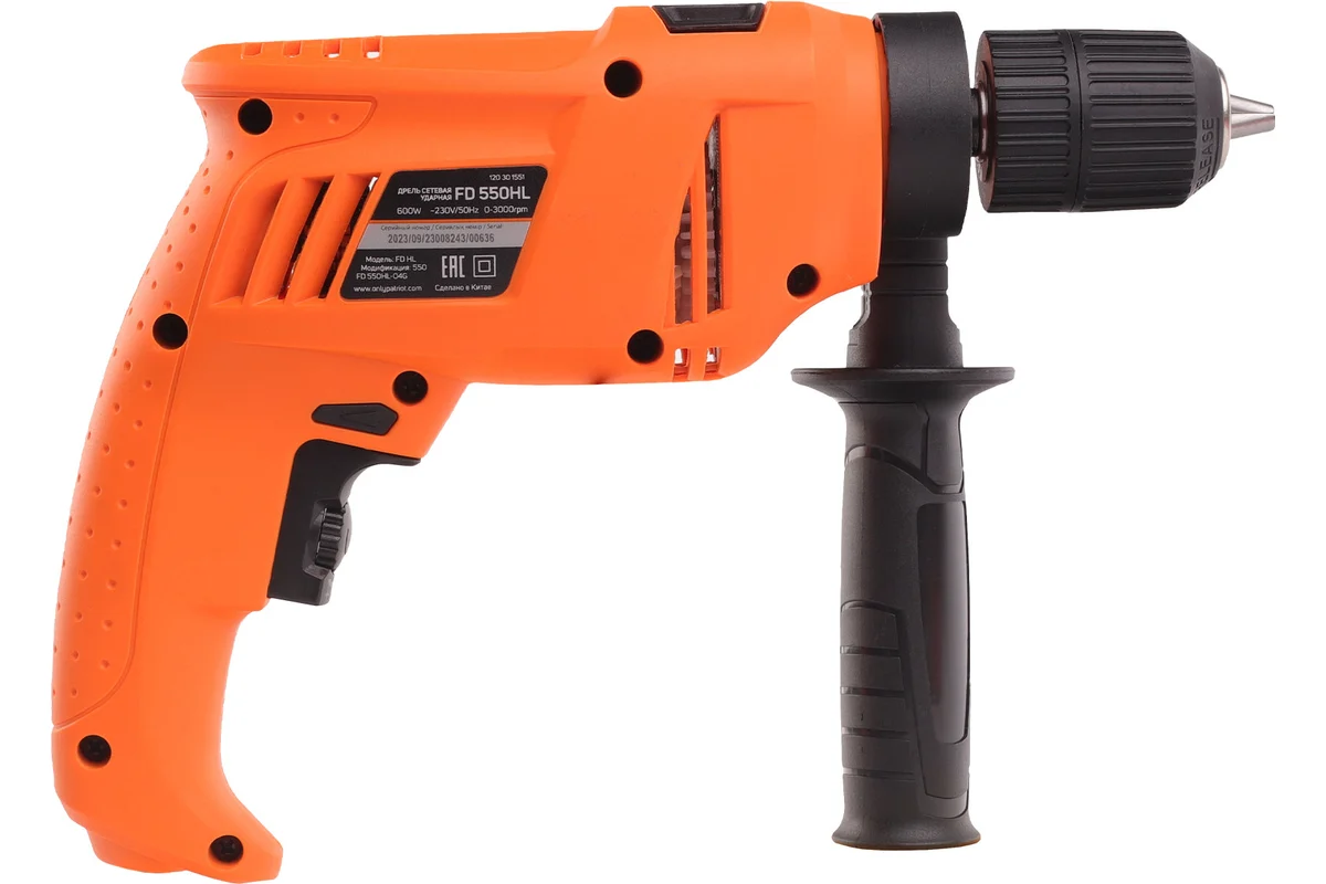 Дрель электрическая ударная PATRIOT FD 550HL 120301551