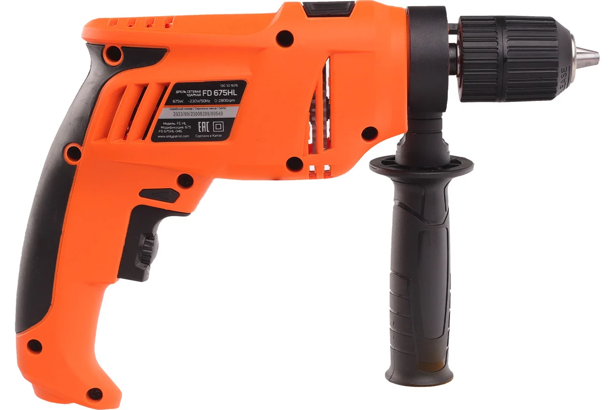 Дрель электрическая ударная PATRIOT FD 675HL 120301676