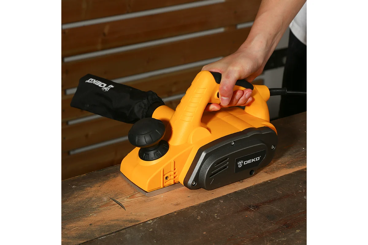 Рубанок DEKO DKEP1100W, 1100Вт 063-4197