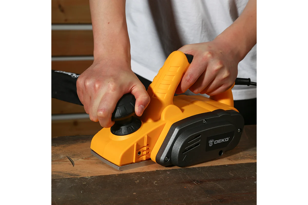 Рубанок DEKO DKEP1100W, 1100Вт 063-4197