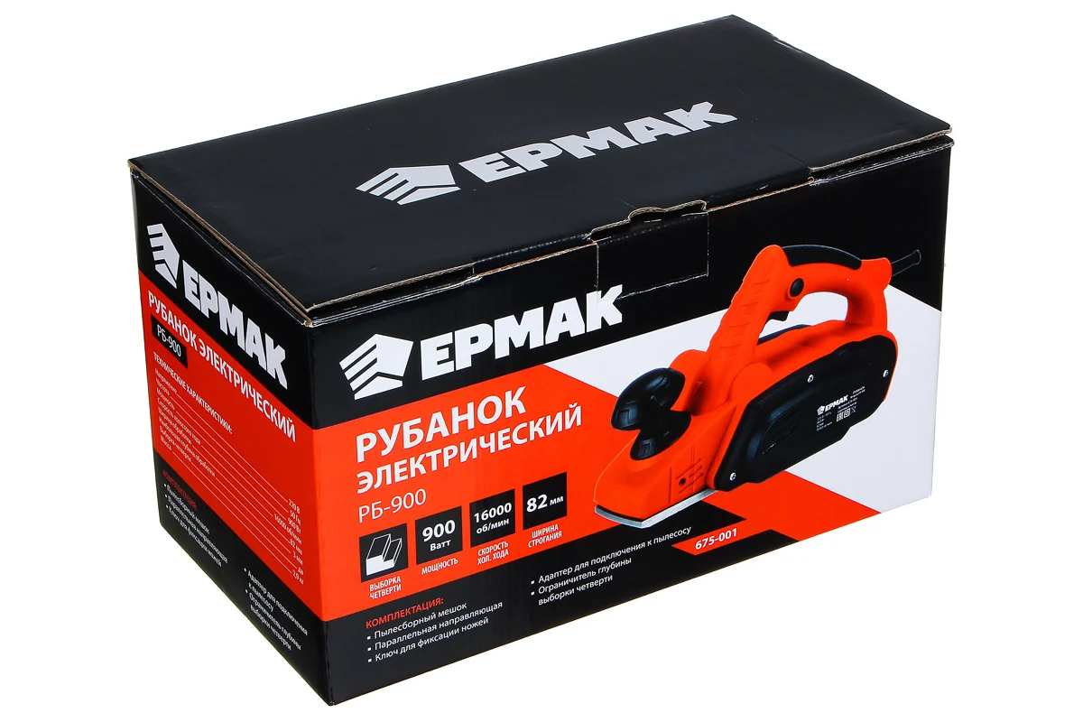 Рубанок ЕРМАК РБ-900 675-001