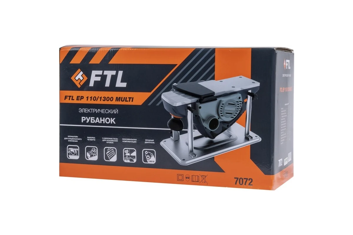 Рубанок FTL EP 110/1300 Multi 7072