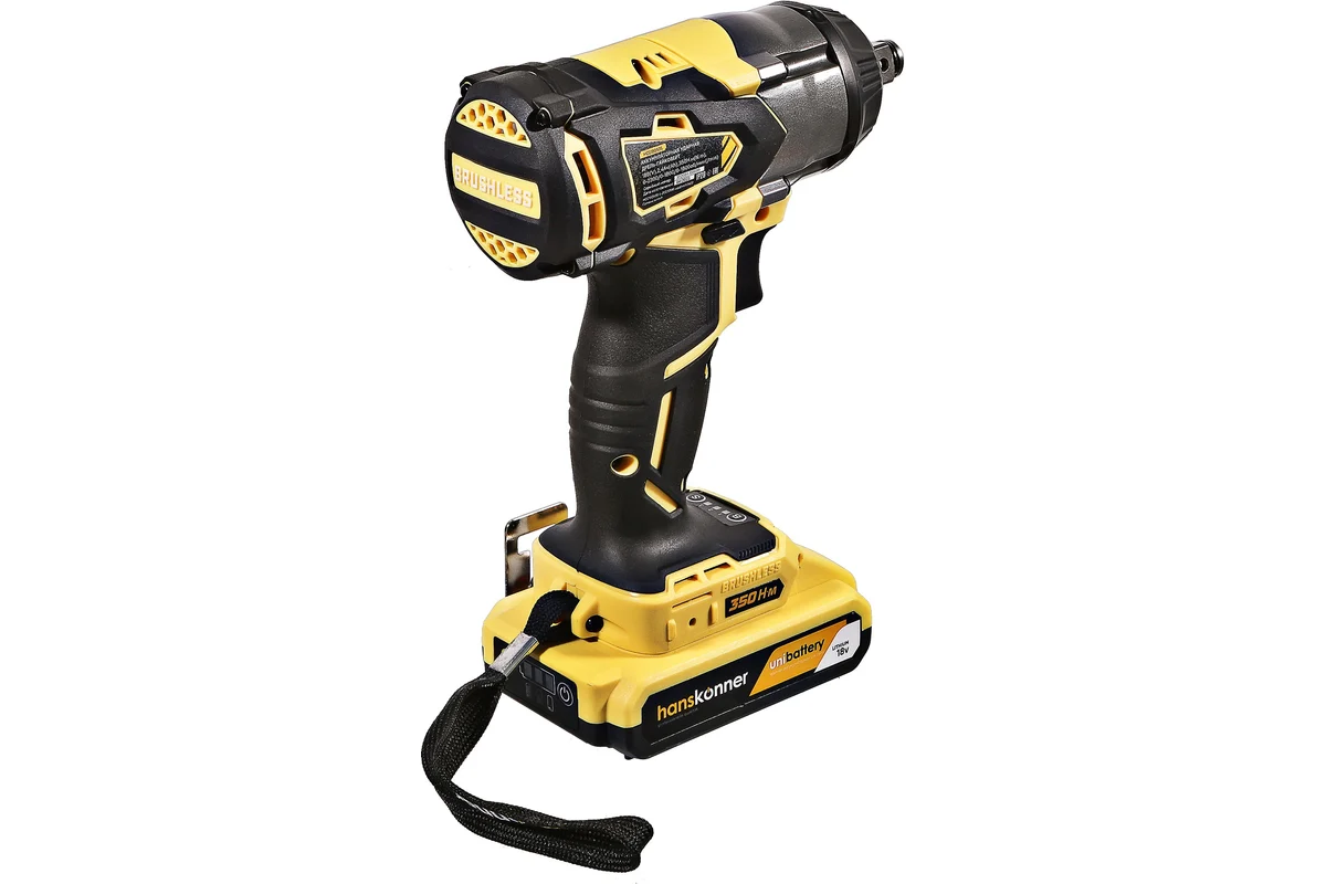 Ударный гайковерт Hanskonner HCD18350S