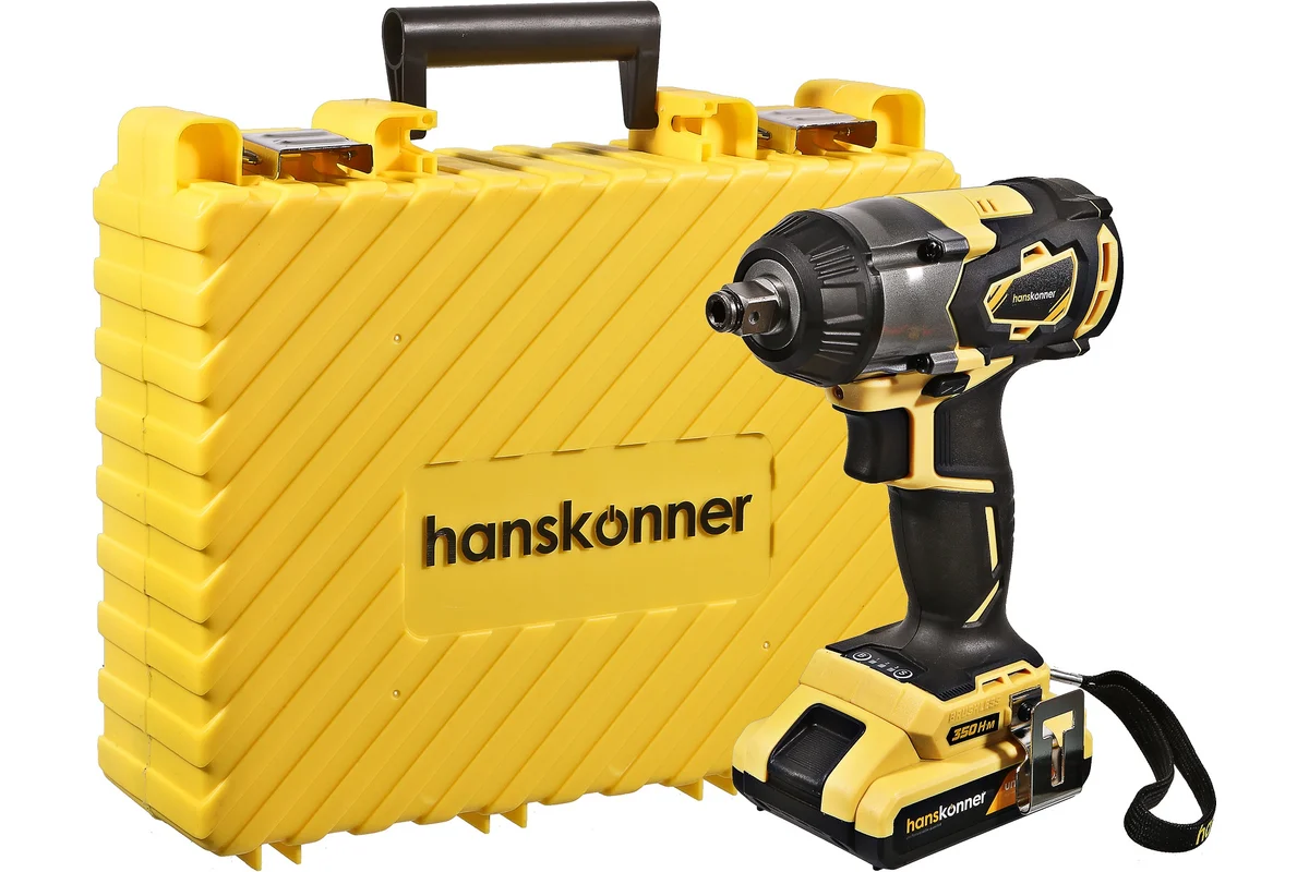 Ударный гайковерт Hanskonner HCD18350S