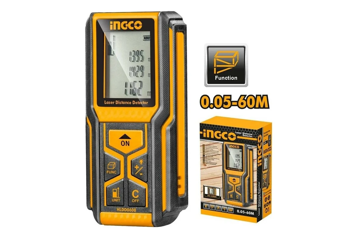 Лазерный дальномер INGCO INDUSTRIAL HLDD0608