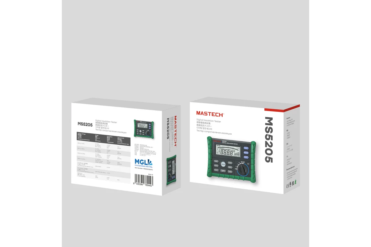 Измеритель сопротивления изоляции Mastech ms5203 13-1347