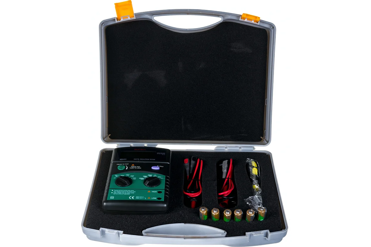 Измеритель сопротивления изоляции MS5201 Mastech 13-1346