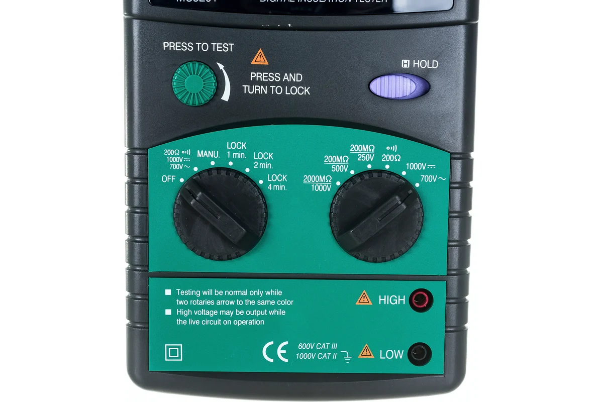 Измеритель сопротивления изоляции MS5201 Mastech 13-1346