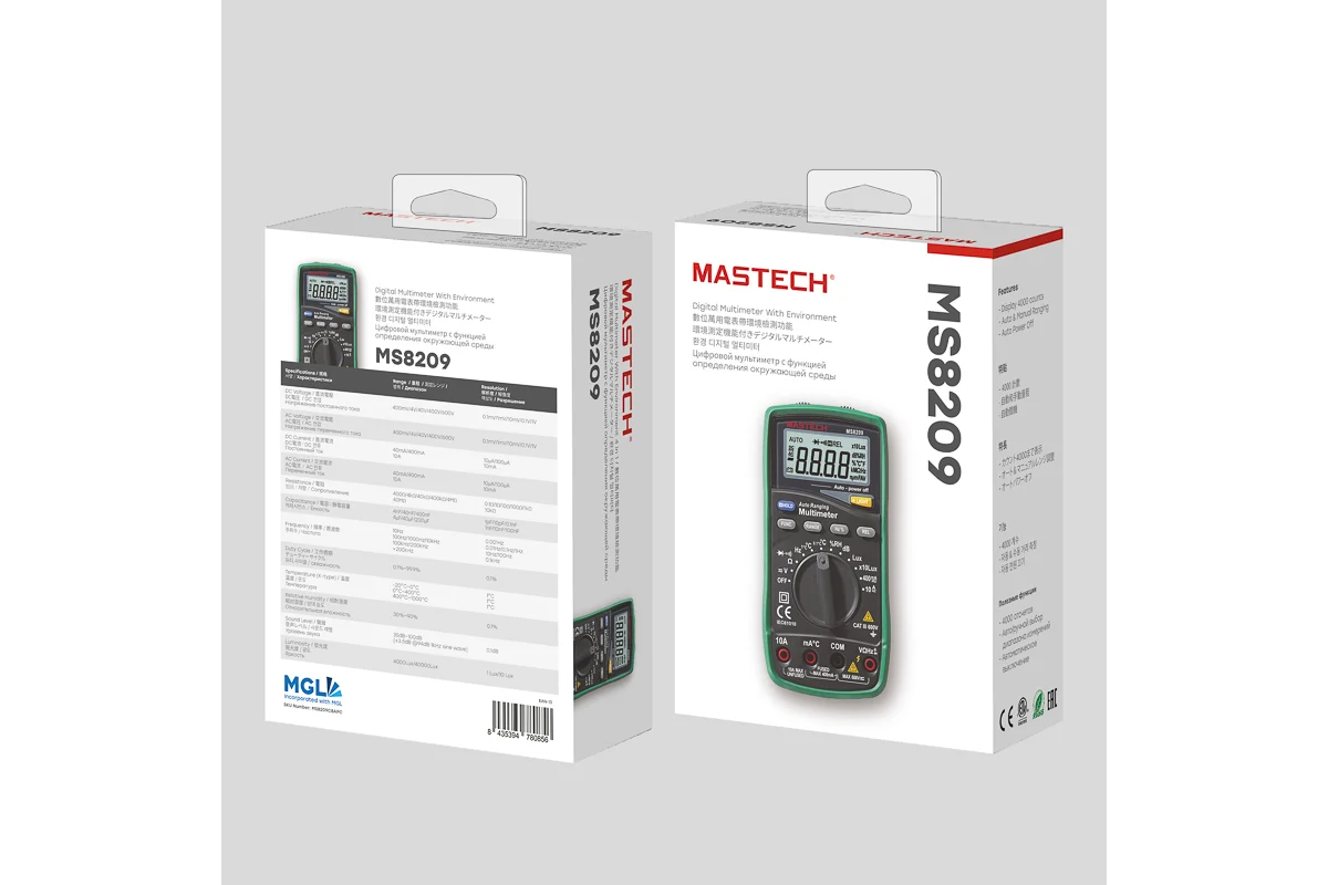 Профессиональный мультиметр MS8209 Mastech 13-2087