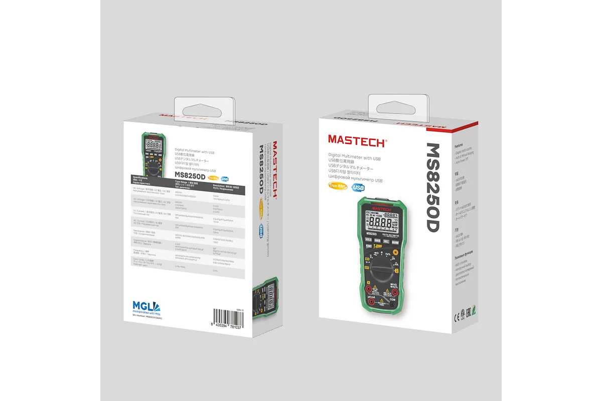 Профессиональный мультиметр MS8250D Mastech 13-2103