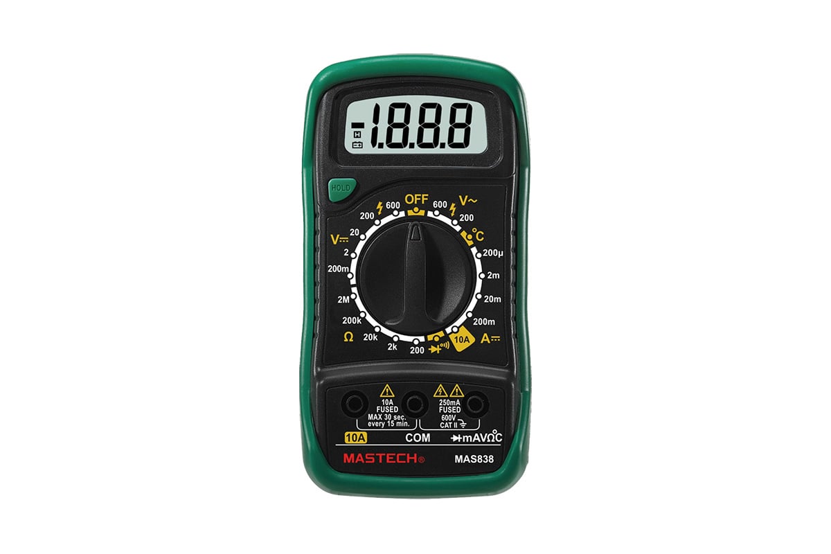 Цифровой мультиметр Mastech MAS838 13-2008