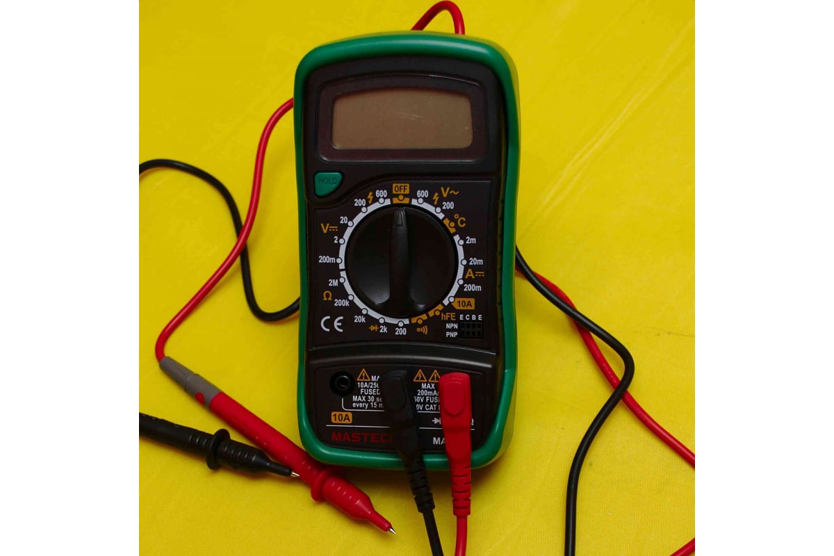 Цифровой мультиметр Mastech MAS838 13-2008