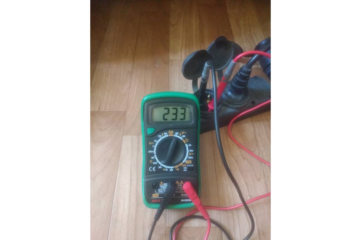Цифровой мультиметр Mastech MAS838 13-2008