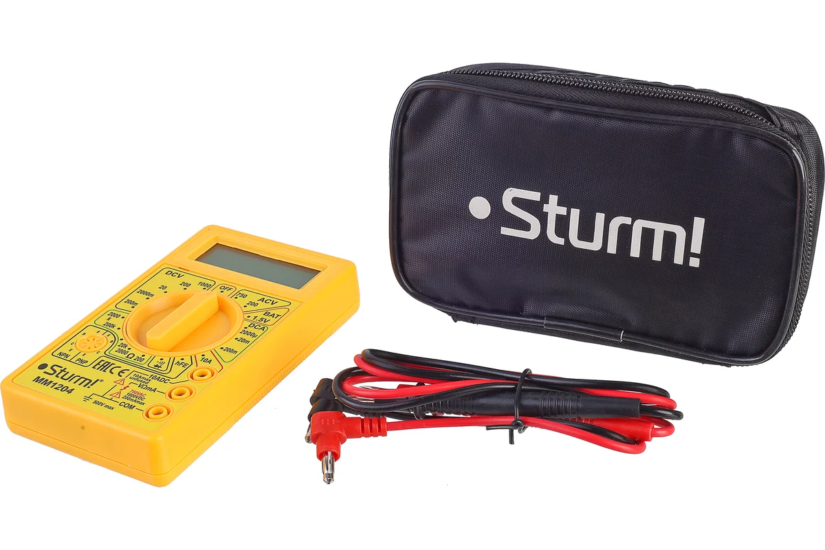Мультиметр Sturm MM1204