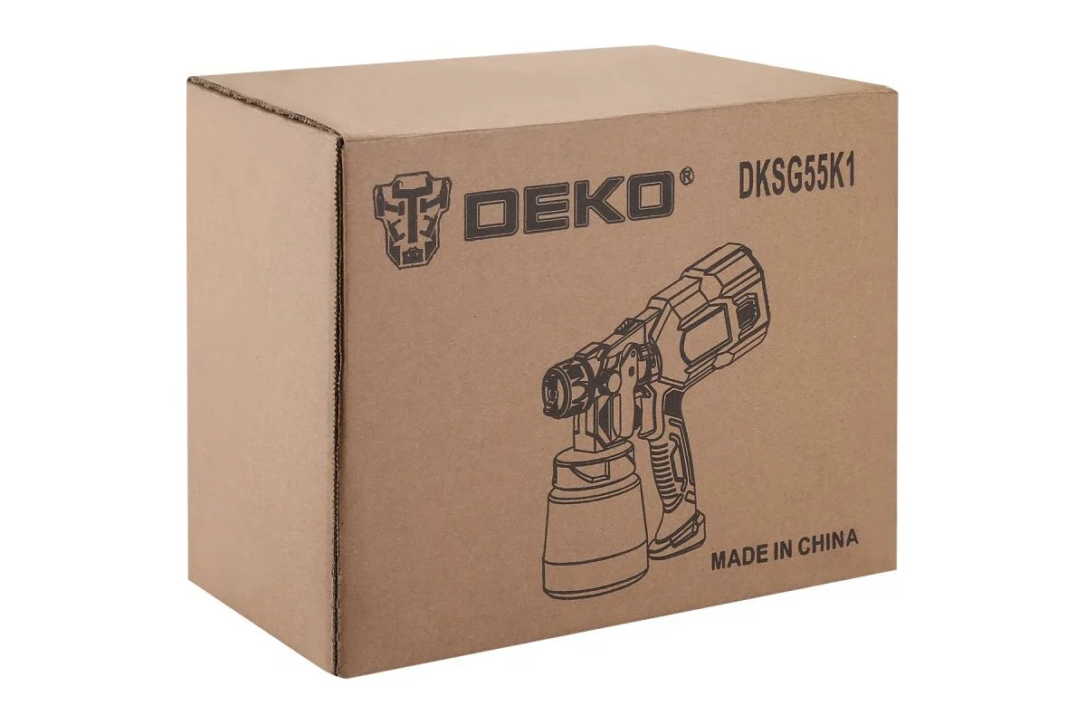Электрический краскопульт DEKO DKSG55K1 HVLP 018-1043