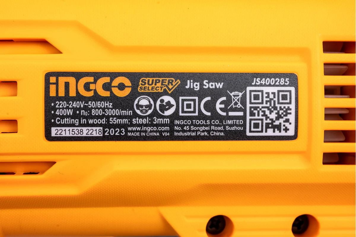 Электрический лобзик INGCO 400 Вт JS400285