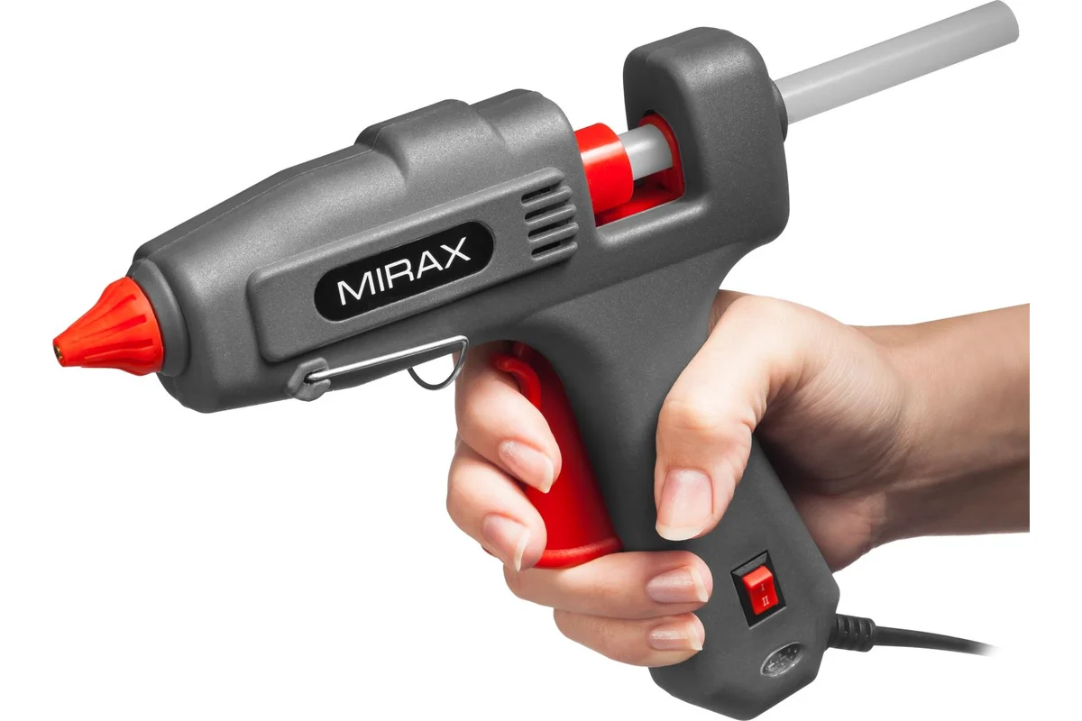 Электрический клеевой пистолет MIRAX 06807