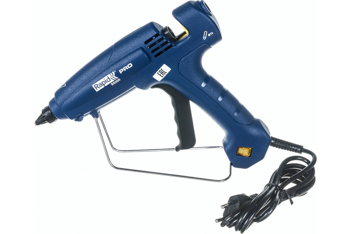 Термоклеящий пистолет RAPID PRO EG320 5000326