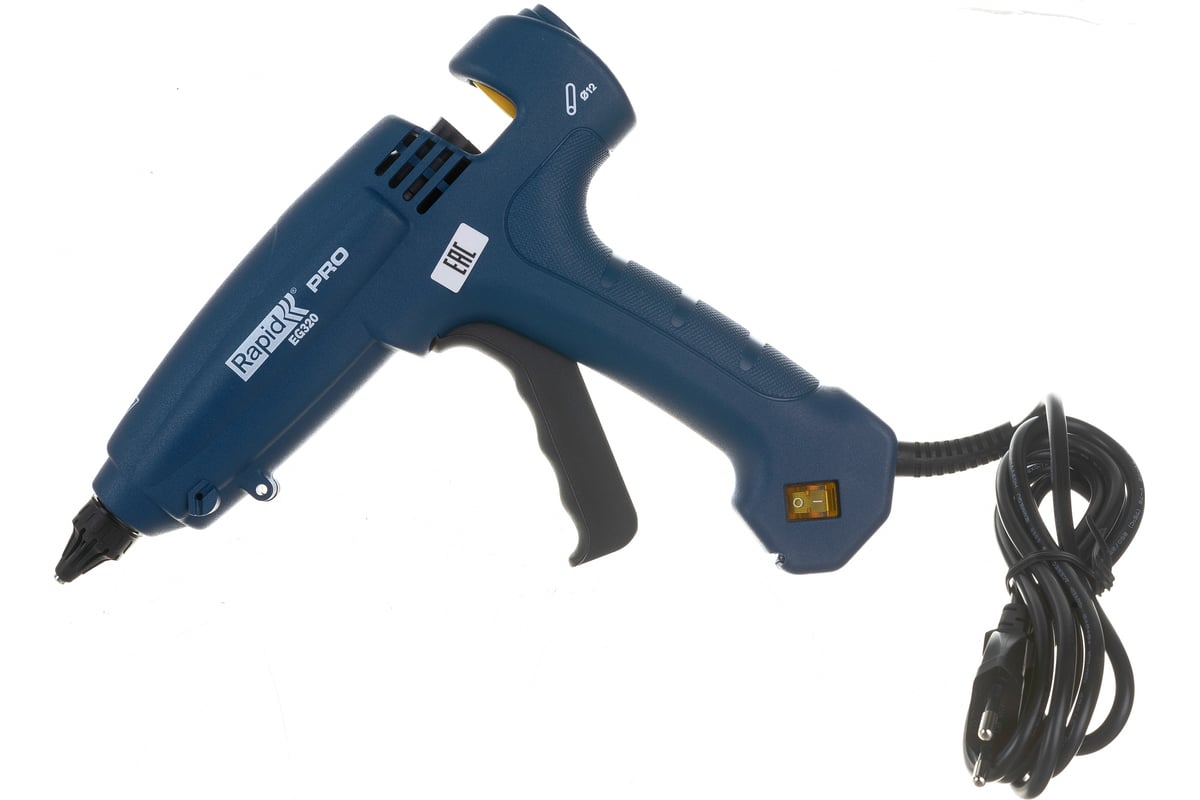 Термоклеящий пистолет RAPID PRO EG320 5000326