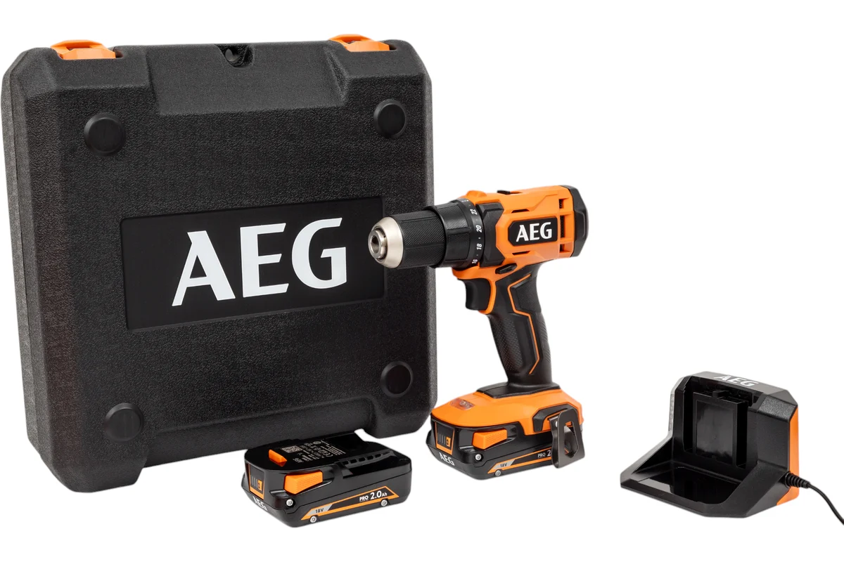 Дрель-шуруповерт AEG BS18G4-202C 4935478630