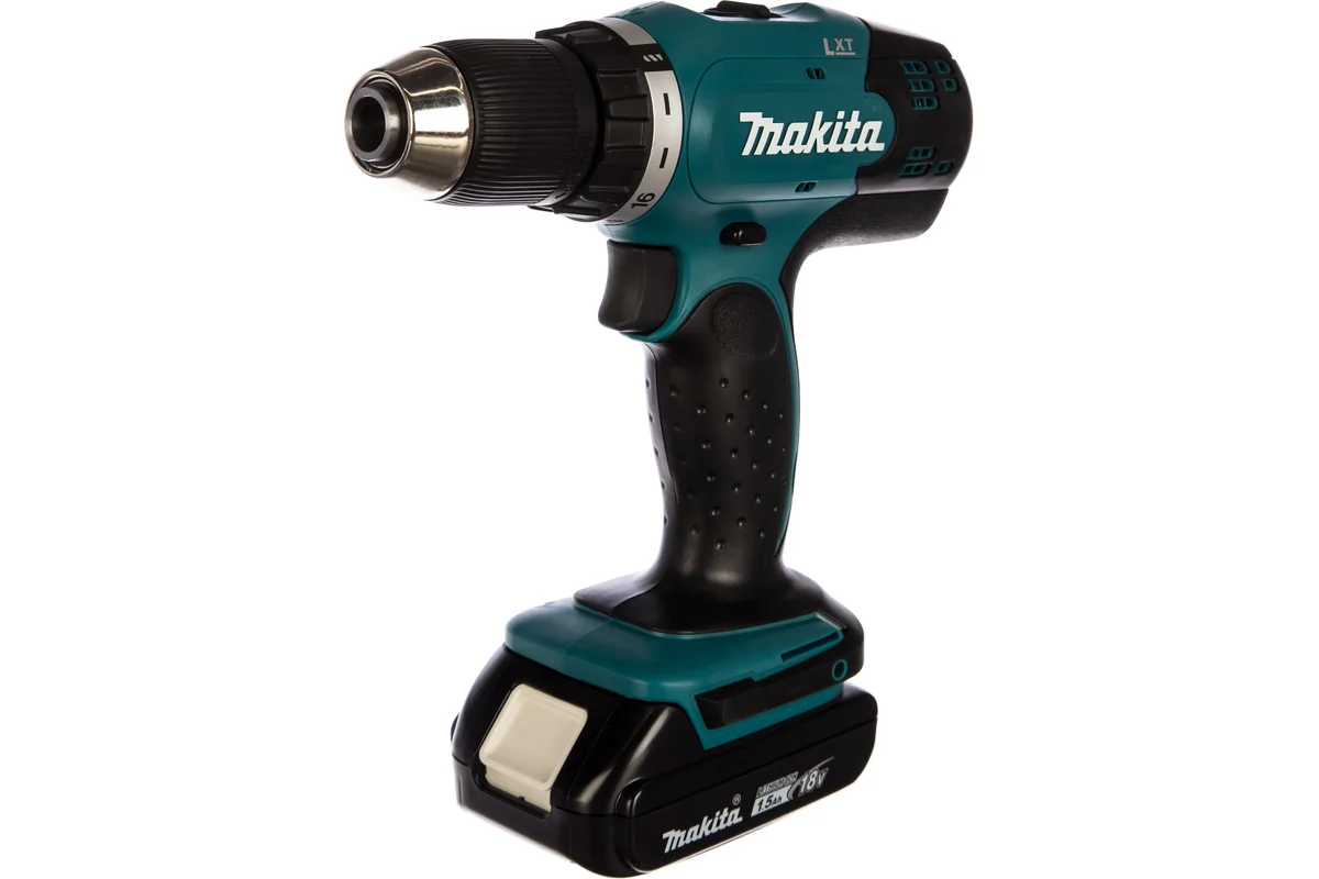 Аккумуляторная дрель-шуруповерт Makita LXT DDF453SYE