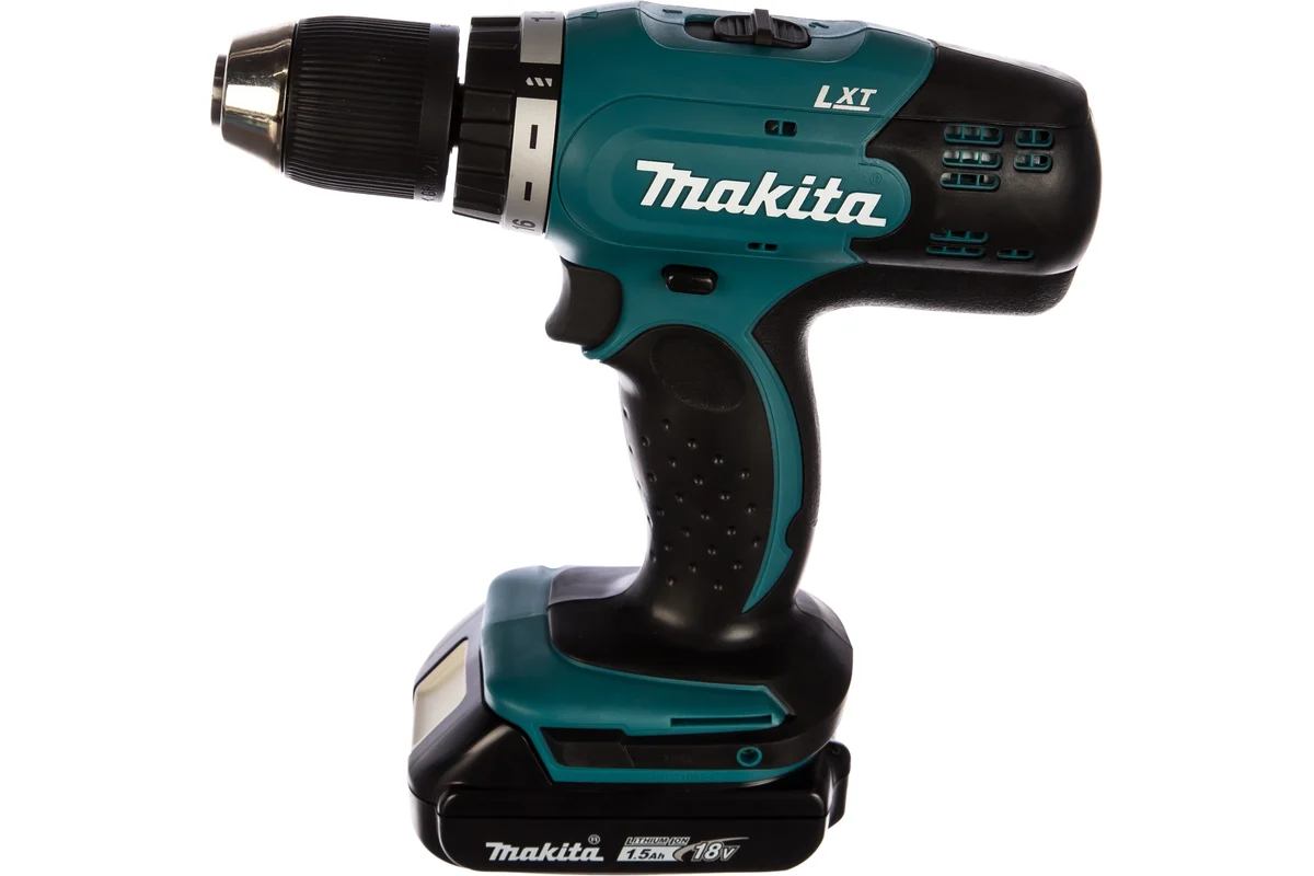Аккумуляторная дрель-шуруповерт Makita LXT DDF453SYE