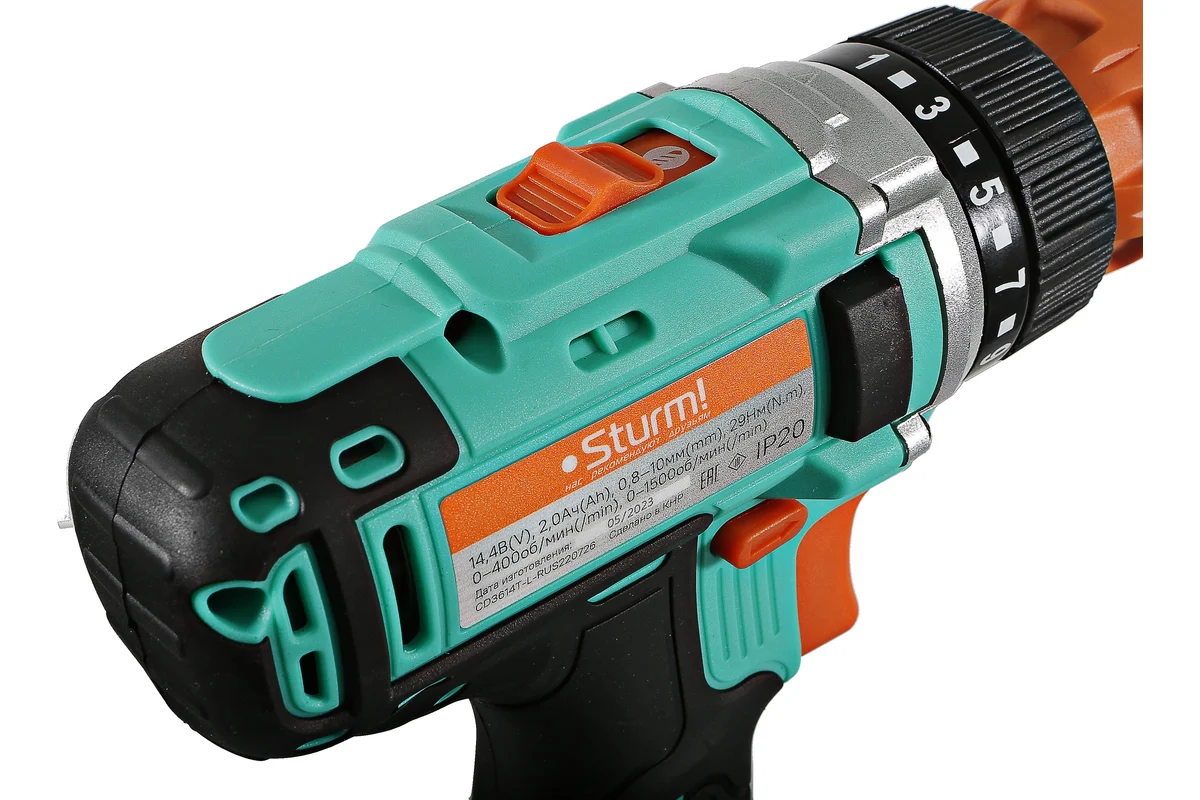 Аккумуляторная дрель Sturm CD3614T