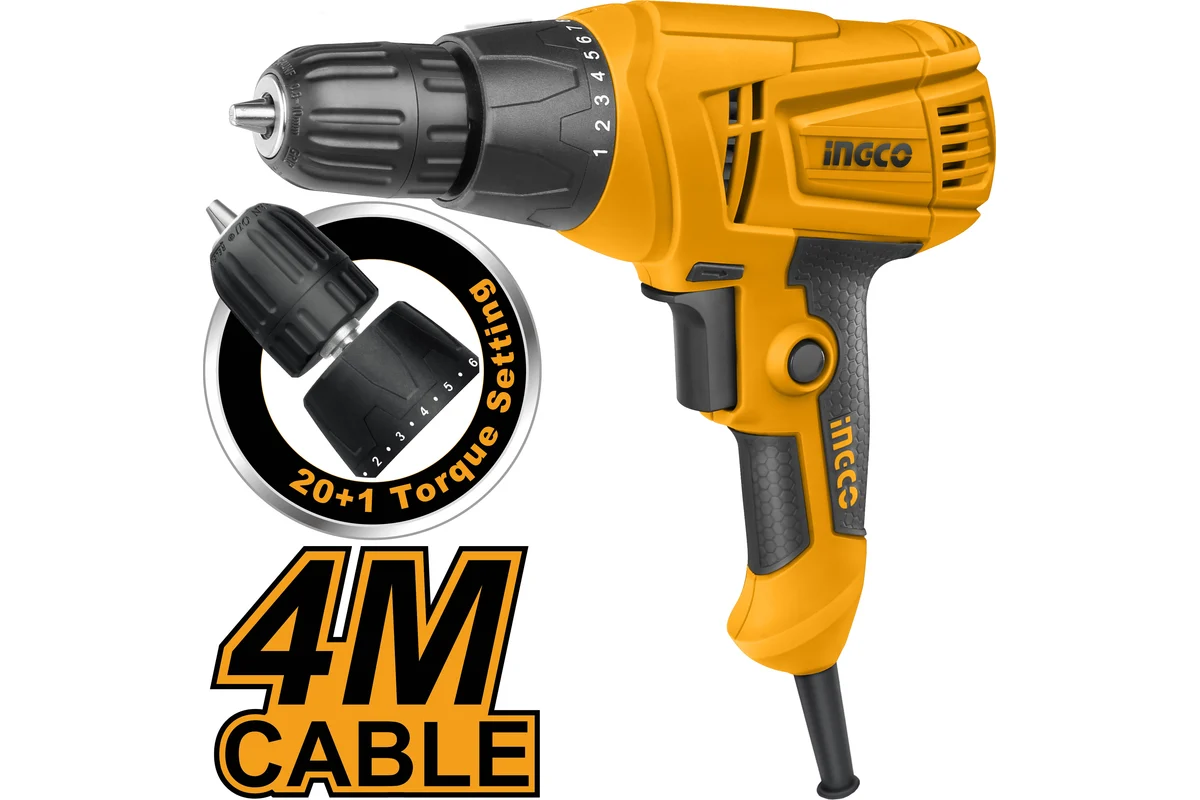 Электродрель-шуруповерт INGCO ED2808