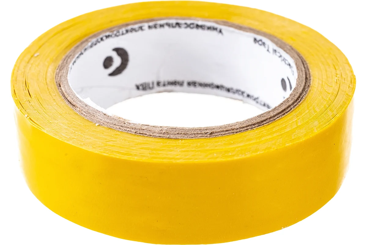 Изоляционная лента ULTIMA ПВХ, цвет желтый 1510yellow