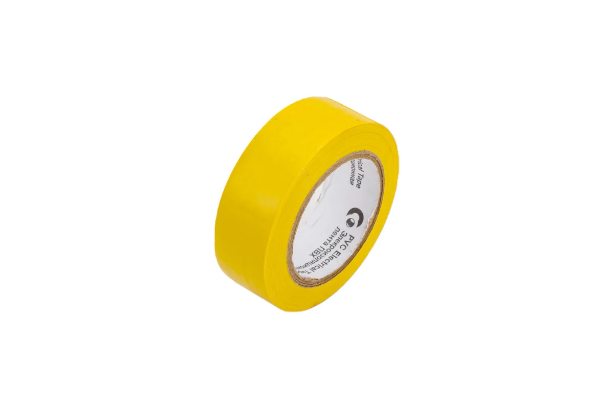 Изоляционная лента ULTIMA ПВХ, цвет желтый 1910yellow
