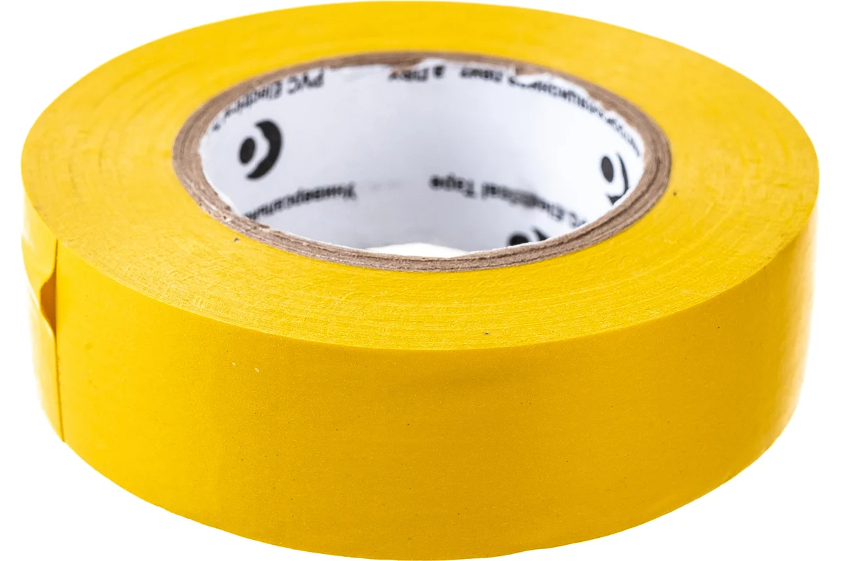 Изоляционная лента ULTIMA ПВХ, цвет желтый 1920yellow