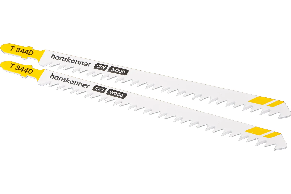 Пилки для лобзика Hanskonner H02-344D