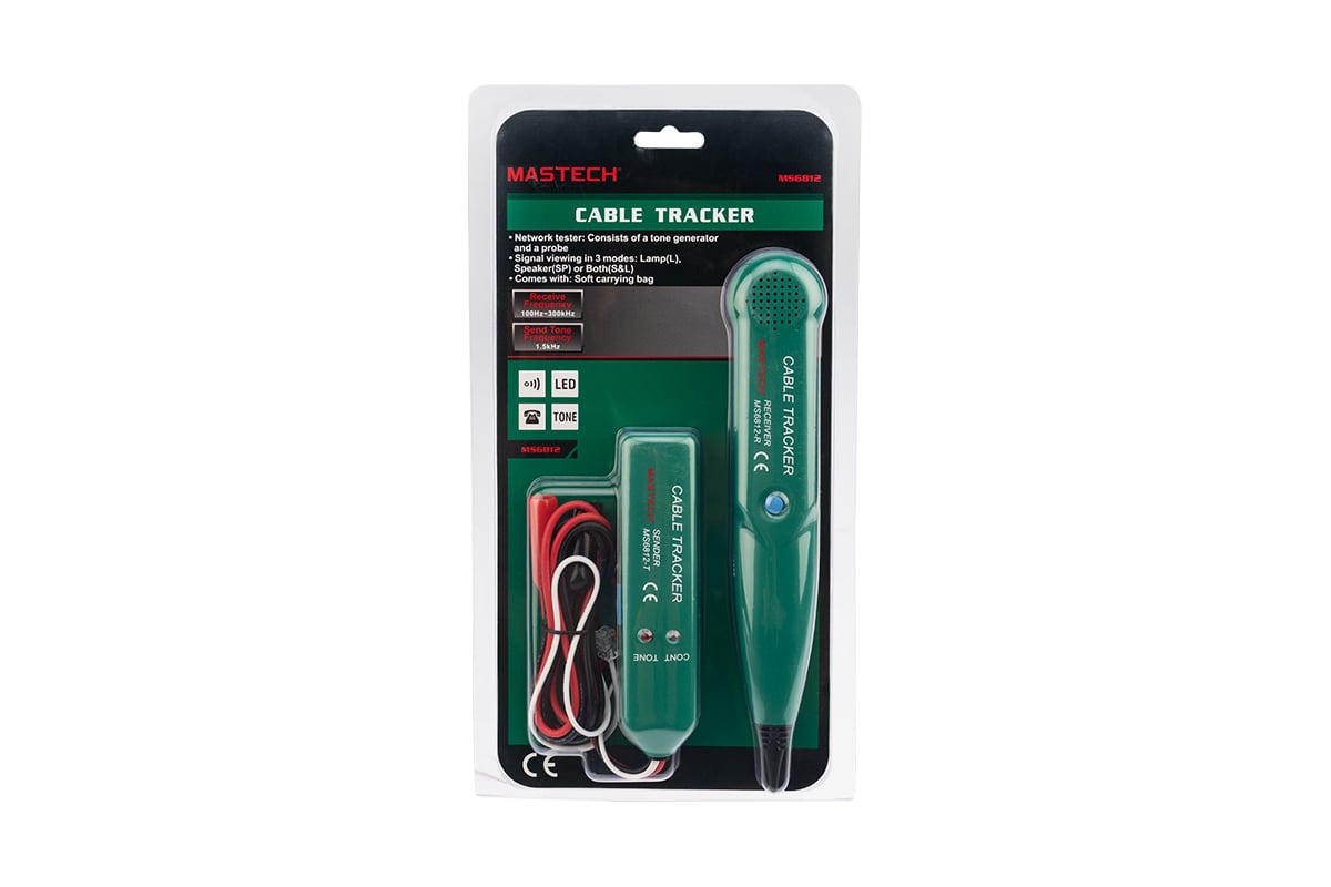 Тестер-трассоискатель Mastech MS6812 13-1220