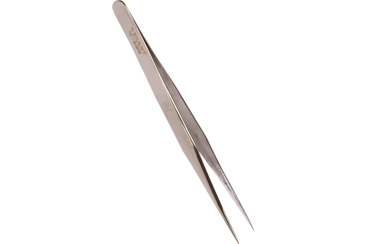 Пинцет прямой REXANT 130мм 12-0373