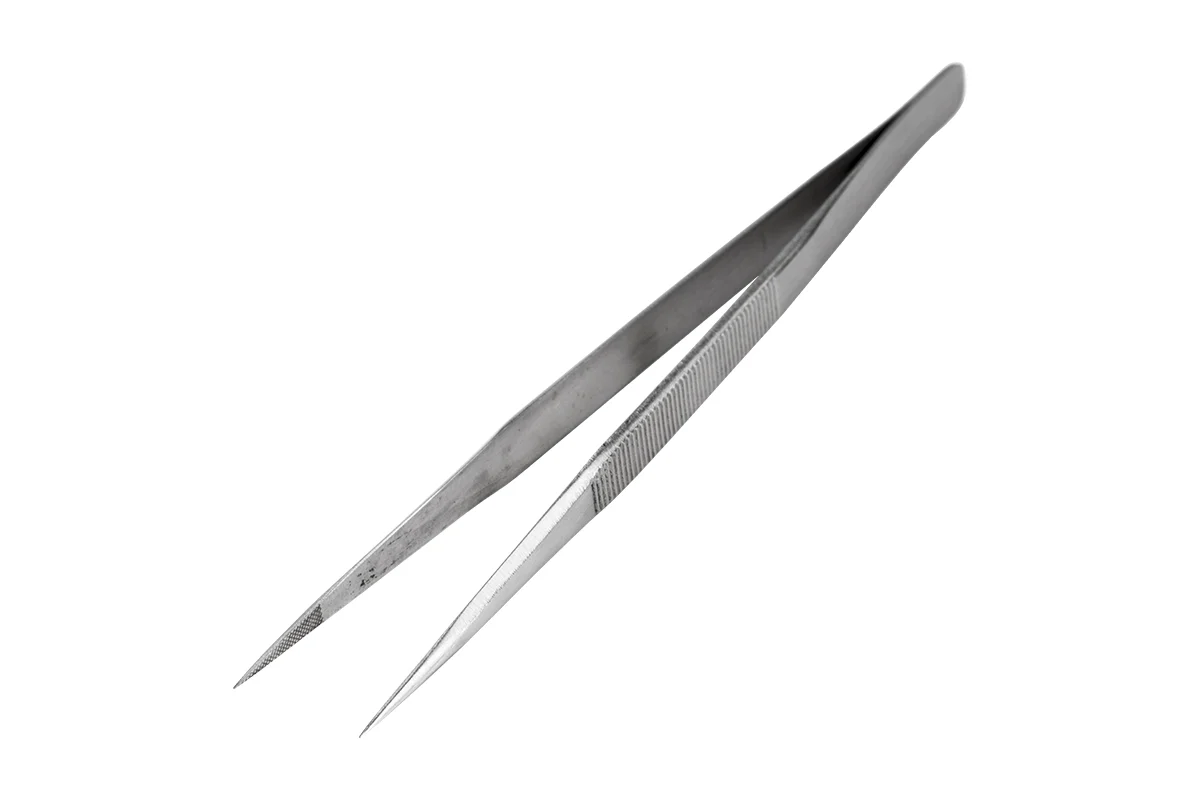 Пинцет прямой REXANT 160мм 12-0381