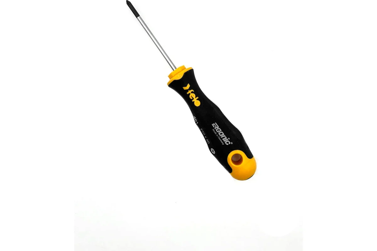 Крестовая отвертка Felo Ergonic PZ0x60 40100110