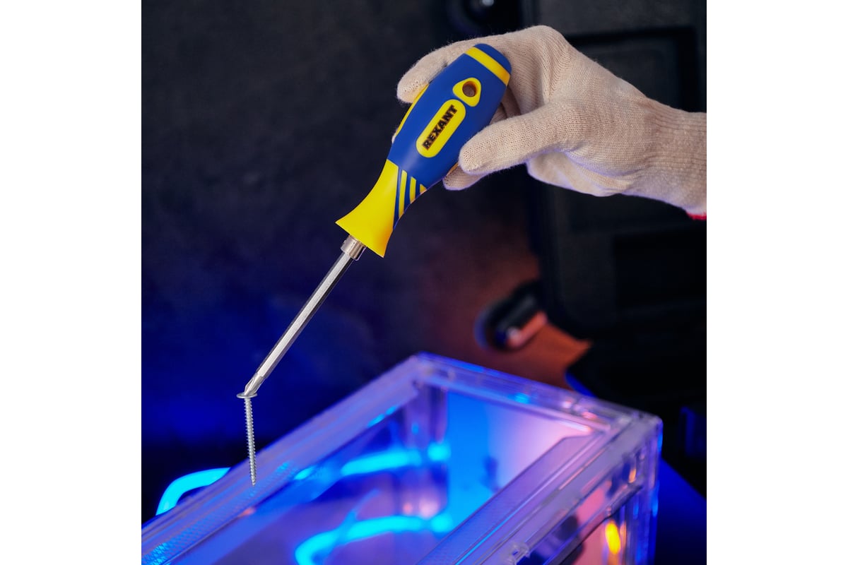 Комбинированная отвертка REXANT 12-4741
