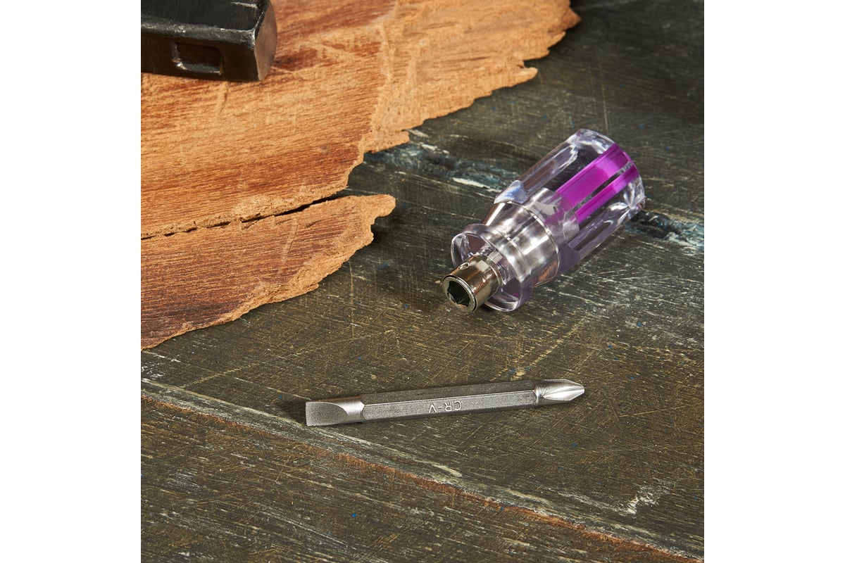 Комбинированная отвертка REXANT 12-4743