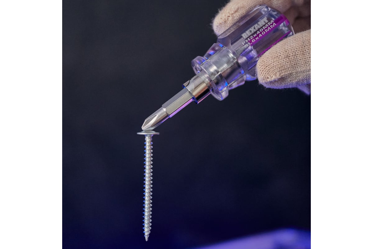 Комбинированная отвертка REXANT 12-4743