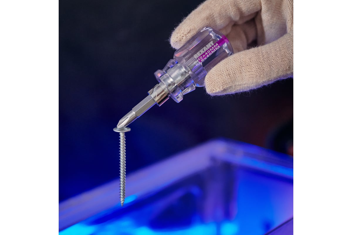 Комбинированная отвертка REXANT 12-4743